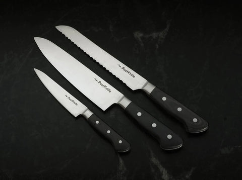 PostKnife  20 Knives Set - Chef's Knives, Serrated, and Boning