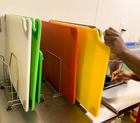 Color Coding Cutting Boards