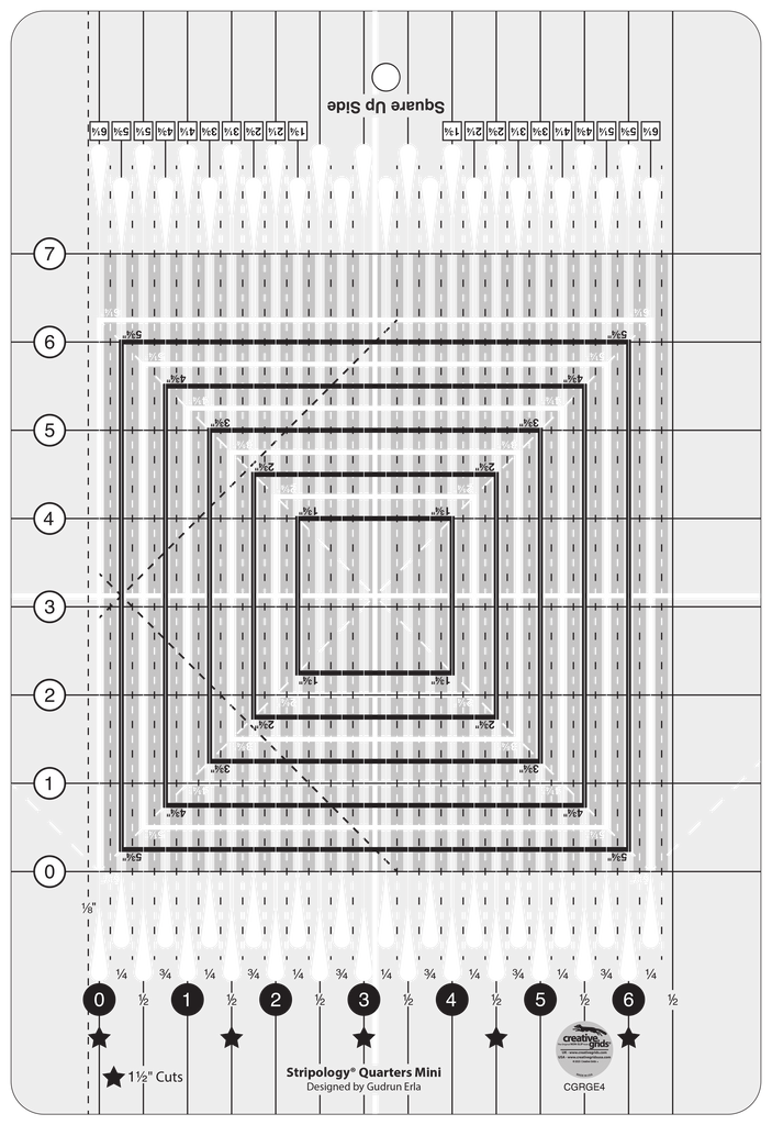 Stripology® XL Ruler CGRGE1XL – GE Designs