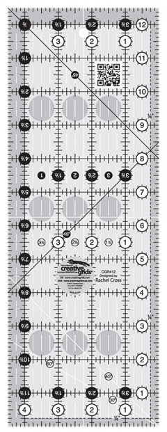 @ Ruler Creative Grids 6.5X6.5 Wh/B