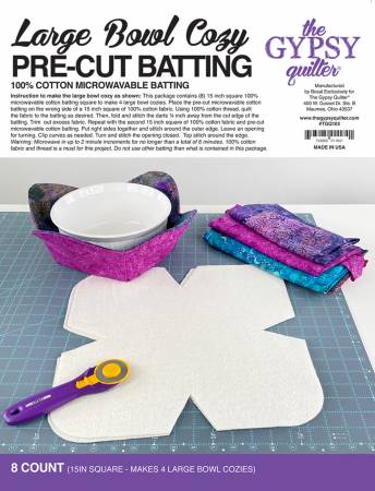 Creative Grids Bowl Cozy Template Set CGRBOWLS – GE Designs