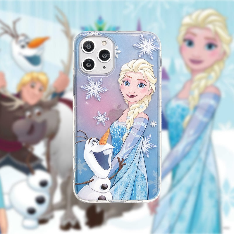 アナと雪の女王iphoneケース 可愛い ディズニー エルサ オラフ 冬にぴったり Cocoiya Com