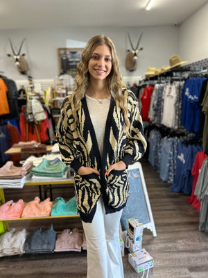 Zebra Cardigan - Phantom Outdoors