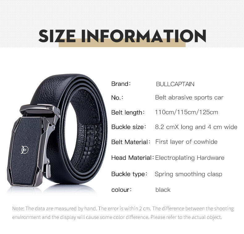 BULLCAPTAIN Men Belt