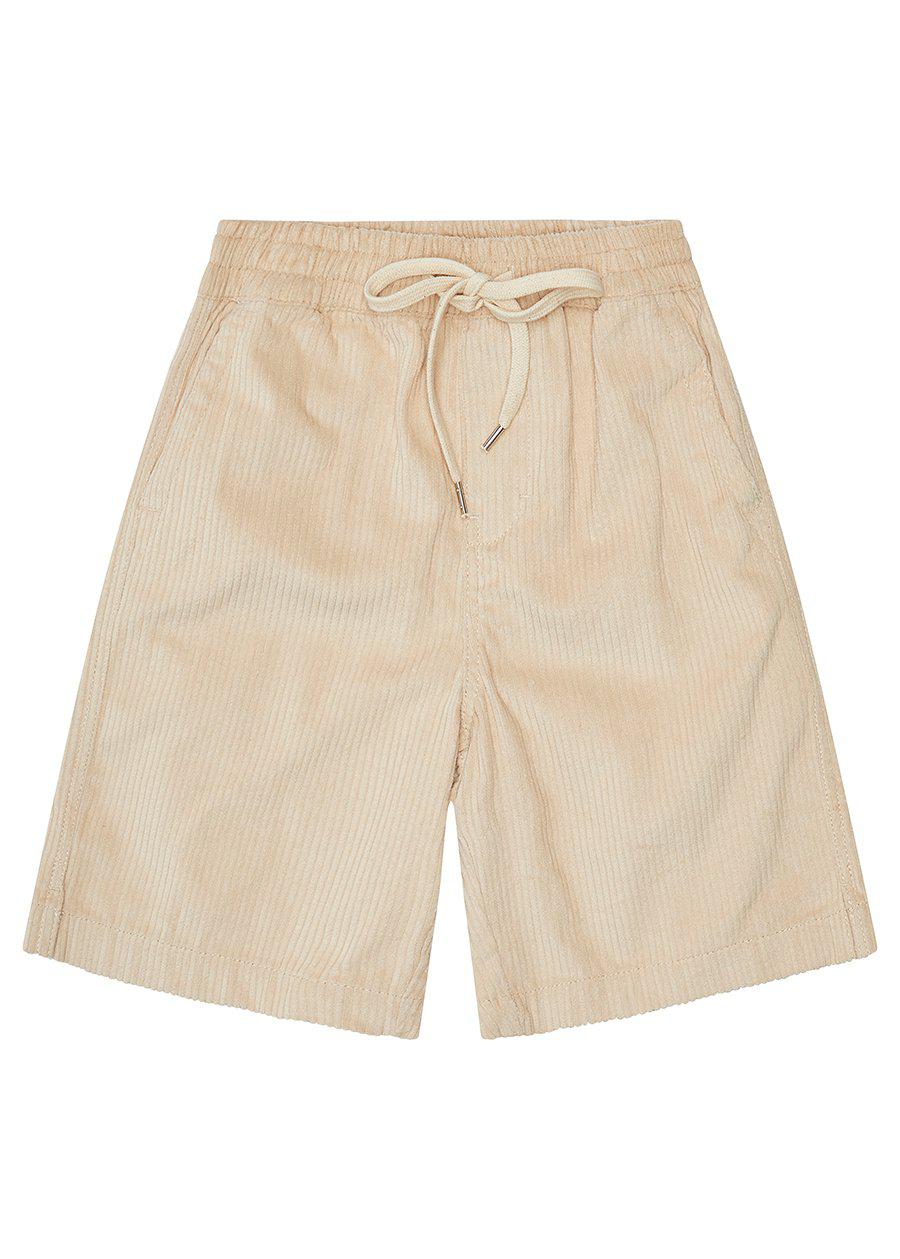 Boys Cream Corduroy Rib Shorts Sizes From 9 Years Old | TeenzShop