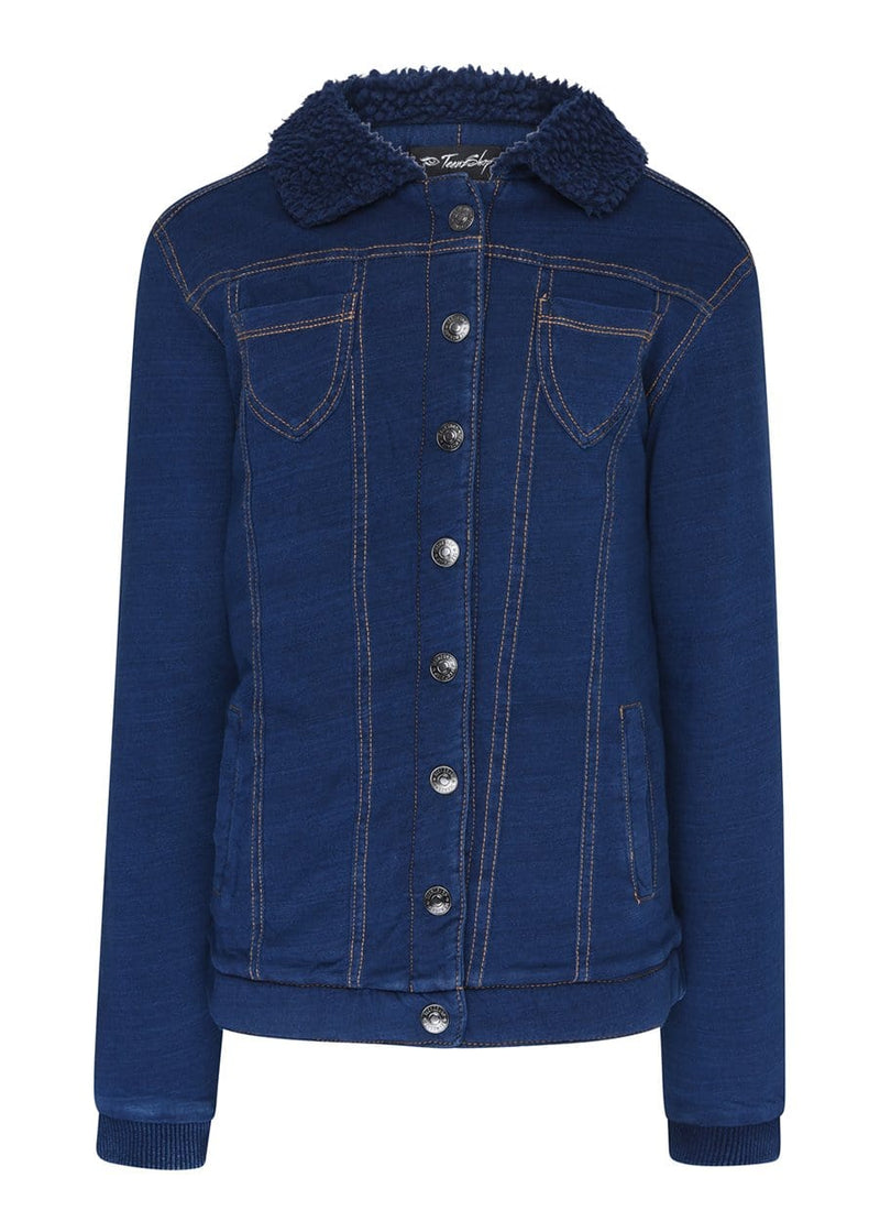 Girls Blue Spring Jacket 9-16 Years | TeenzShop