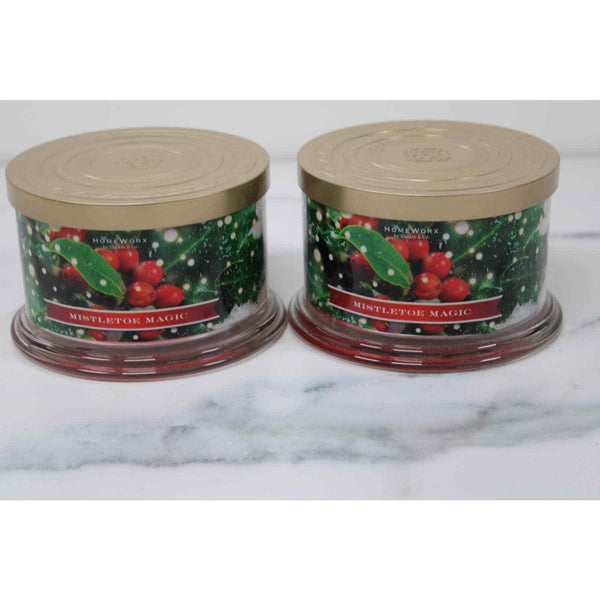 HomeWorx by Slatkin & Co. S/2 Midnight Moon 18oz Candles 