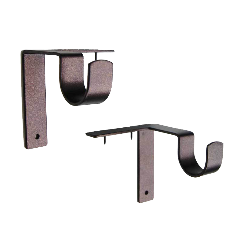 kwik hang double curtain rod brackets