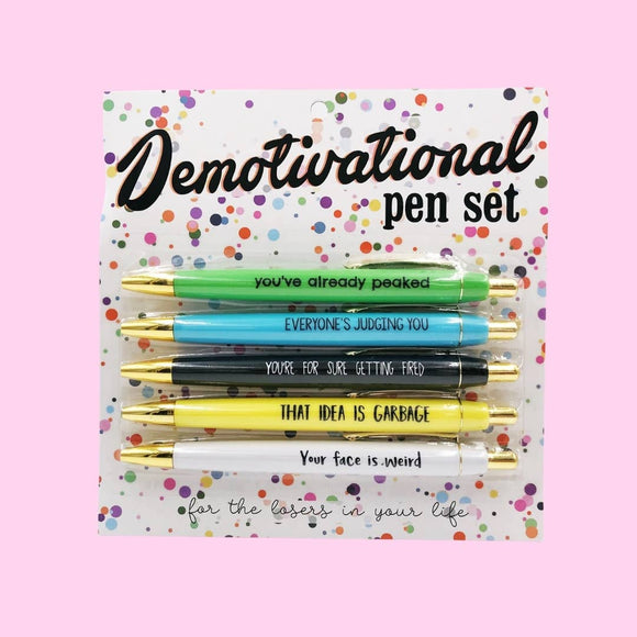 Fuck It All Pen Set - Fleurty Girl