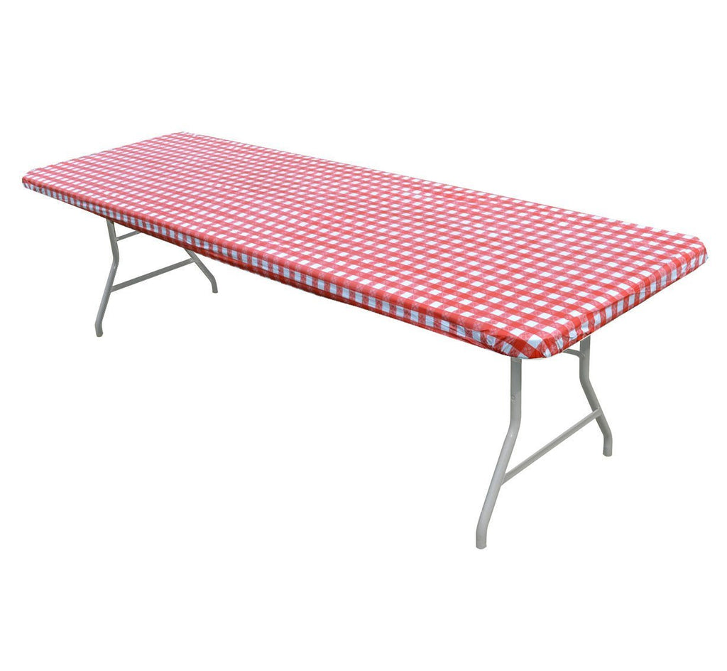 oval vinyl elastic table covers