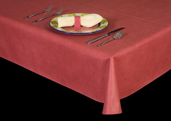  Faux Leather Table Cloth, Heavy Duty Vinyl Rectangle