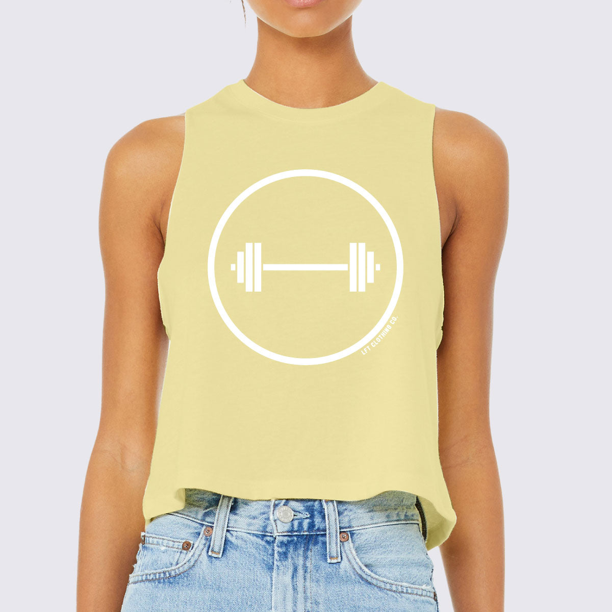 Workout Tank Racerback Cropped Tank - The LFT Clothing Company