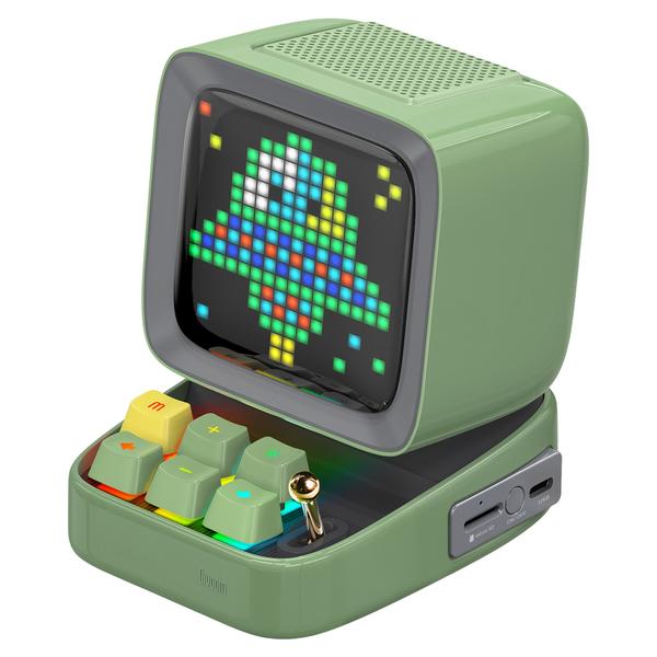 pixel art portable speaker