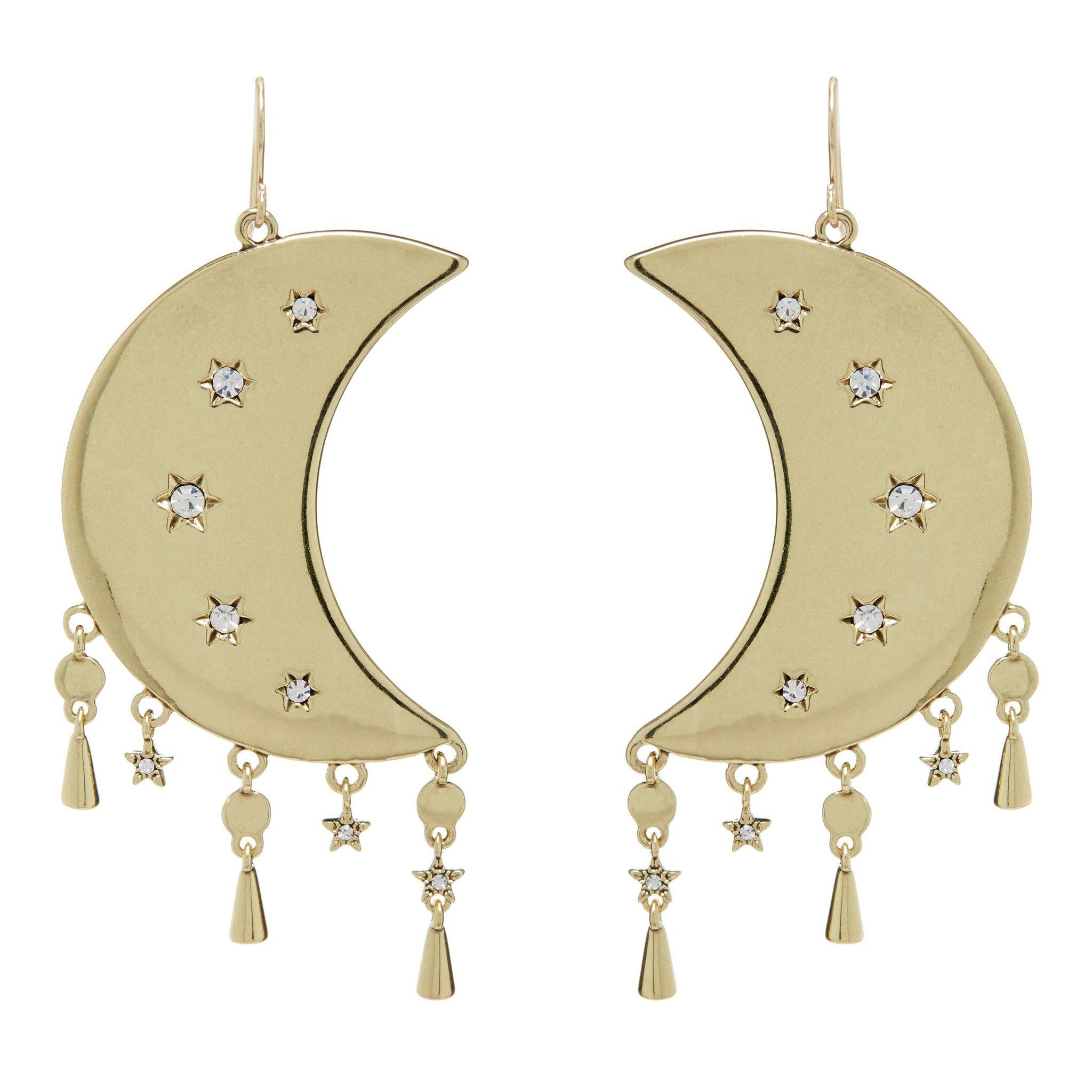 gigi hadid moon earrings