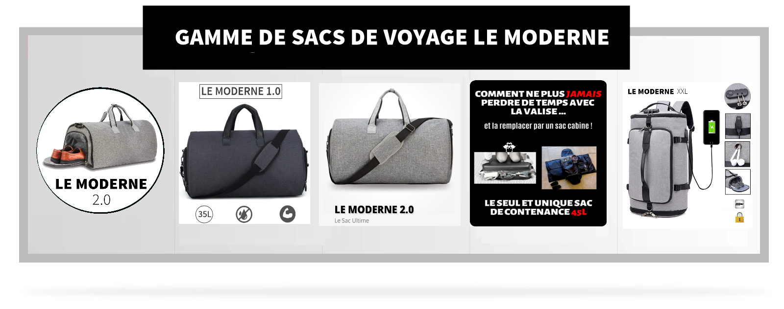 Sac ORLY (bagage cabine pour avion)