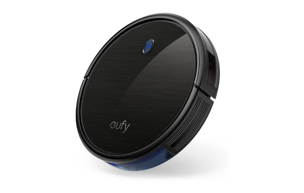 eufy by Anker BoostIQ RoboVac 11S Slim Robot Vacuum Cleaner Super-Thin 1300Pa Strong Suction Quiet Self-Charging Robotic Vacuum Cleaner Cleans Hard Floors to Medium-Pile Carpets