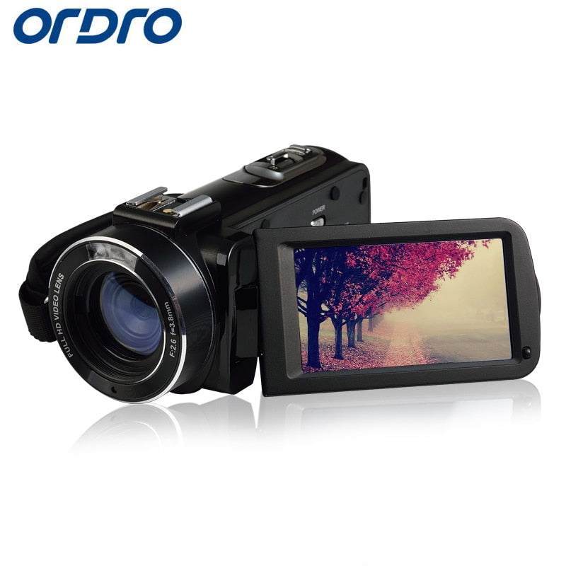 Caméra vidéo - HD 1080P 30Fps 16X avec appareil photo numérique Reflex - Caméra