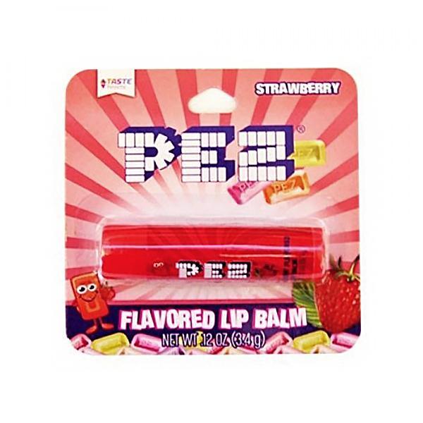 PEZ Strawberry Candy Flavoured Lip Balm Lip Balm Candy Cosmeitcs 