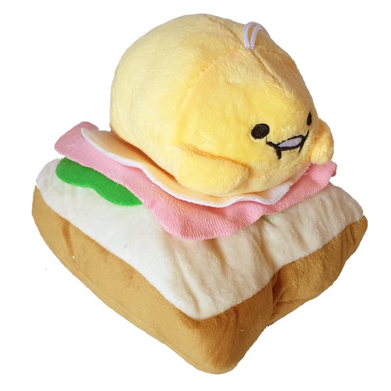 gudetama hamburger plush