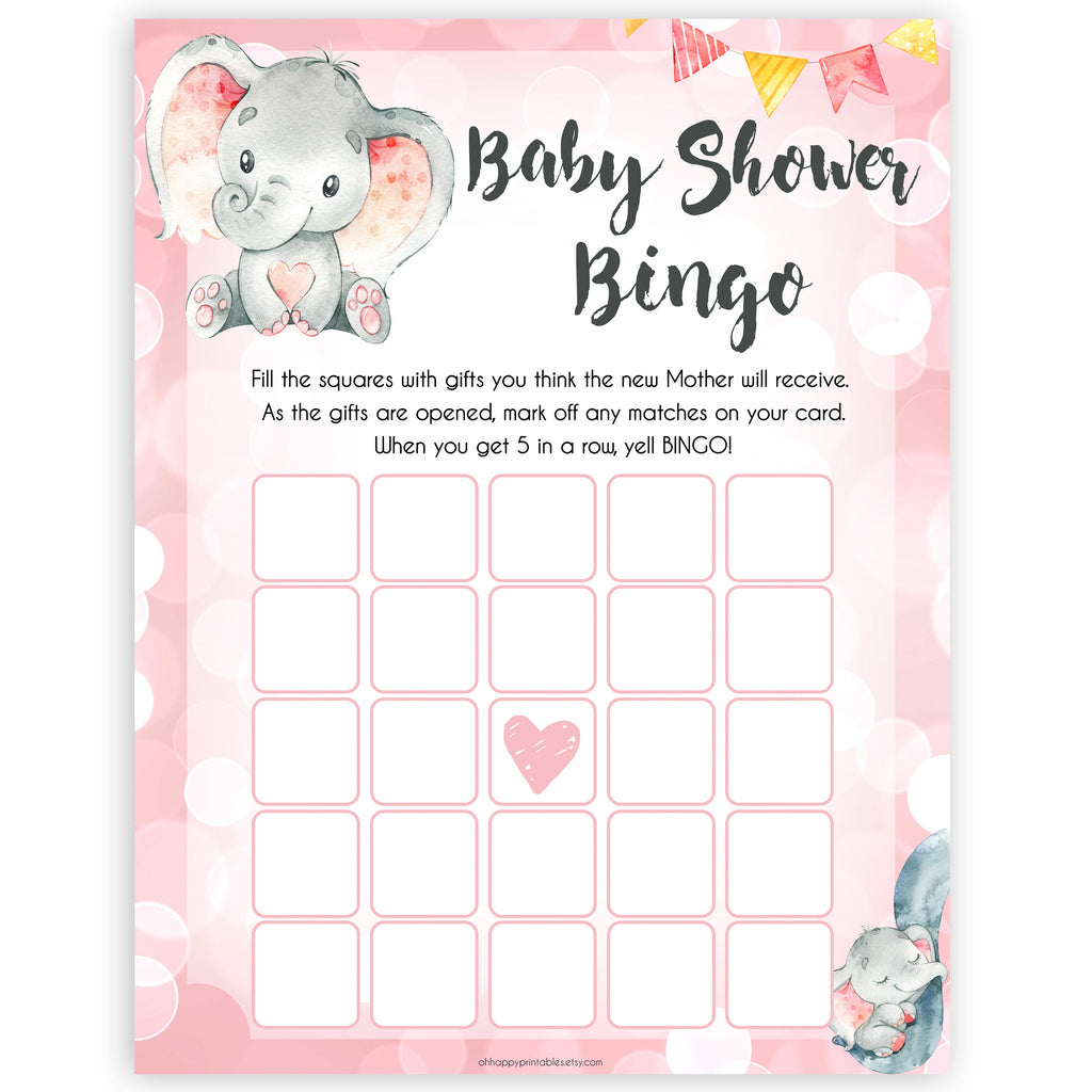 baby-shower-bingo-pink-elephant-printable-baby-printable-games-ohhappyprintables