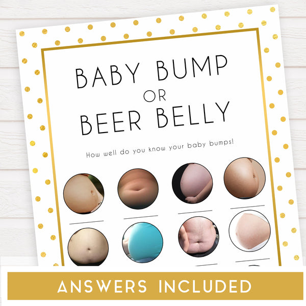 baby-bump-or-beer-belly-gold-dots-printable-baby-games