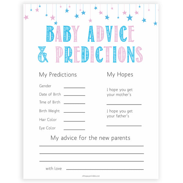 new-baby-advice-predictions-card-gender-reveal-printable-baby-games