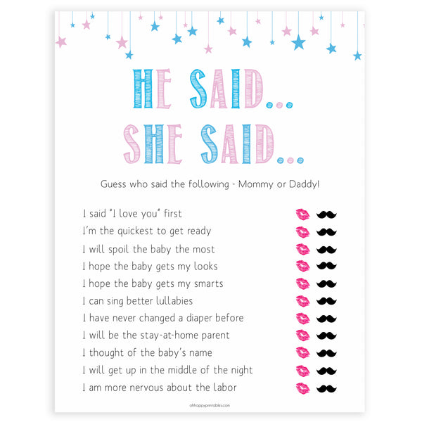 he-said-she-said-gender-reveal-baby-shower-games-ohhappyprintables