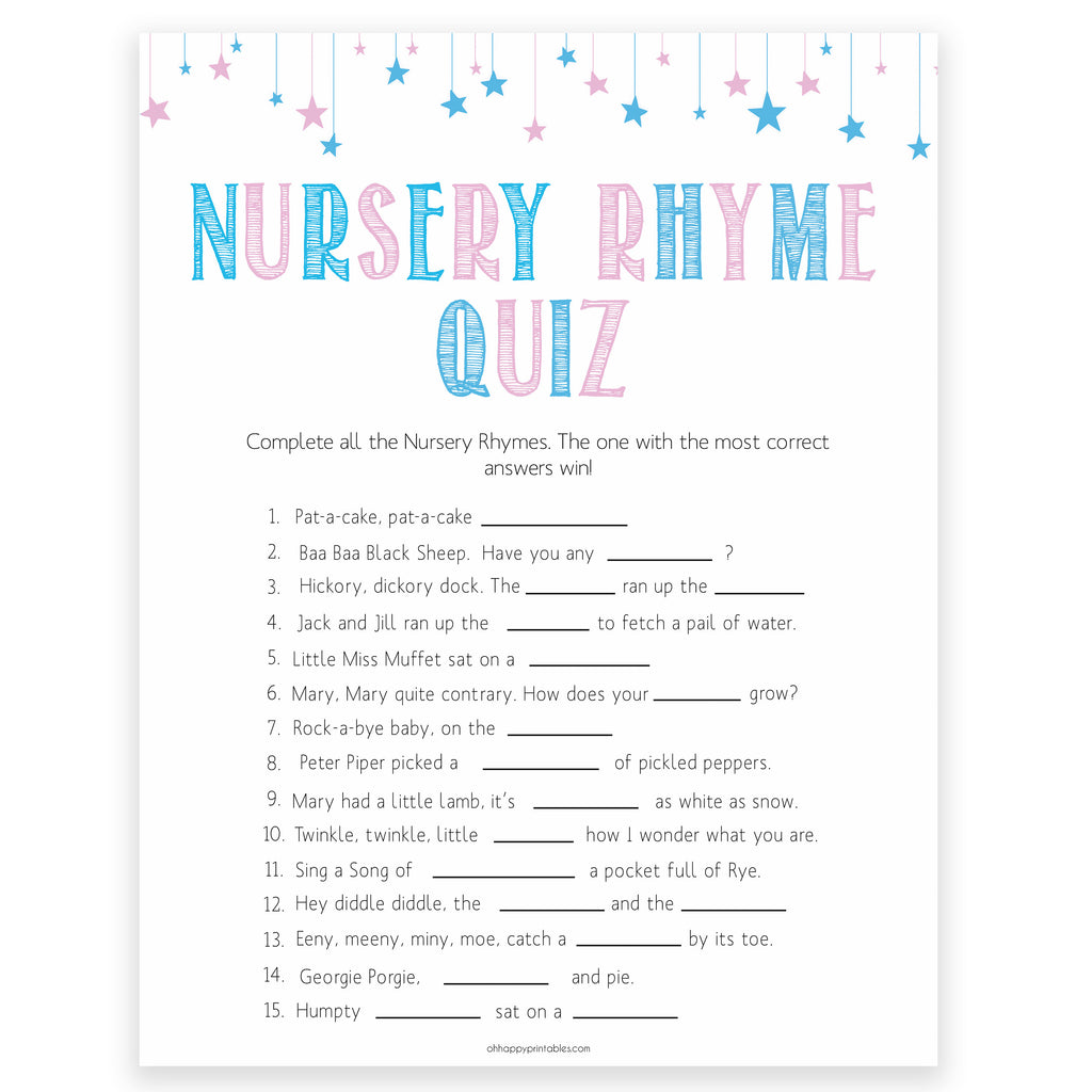 nursery-rhyme-quiz-game-gender-reveal-printable-baby-games-ohhappyprintables