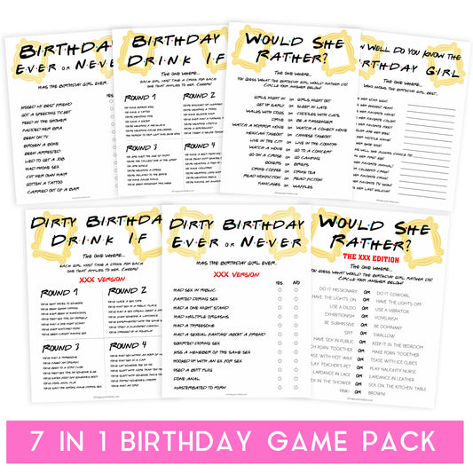 Free New Year's Eve Drink If Game Printable - Hypnotic Glamour Designs