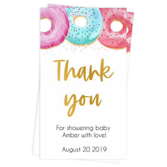 Minimalist Baby Shower Thank You Tags  Gender Neutral Baby Shower – Wild  Bloom Design Studio
