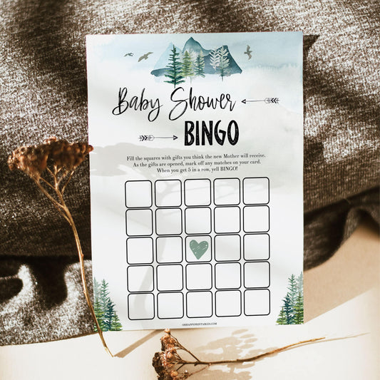 Baby Shower Bingo - Wizard Printable Baby Shower Games – OhHappyPrintables