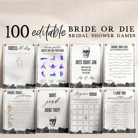 40 EDITABLE Bachelorette Games - Palm Springs Bachelorette –  OhHappyPrintables