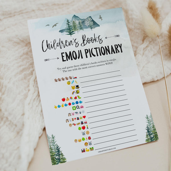 Childrens Books Emoji Pictionary - Adventure Awaits Printable Baby ...