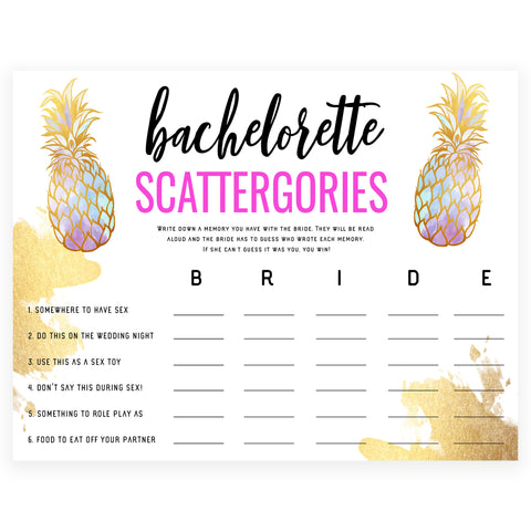 dirty funny scattergories categories