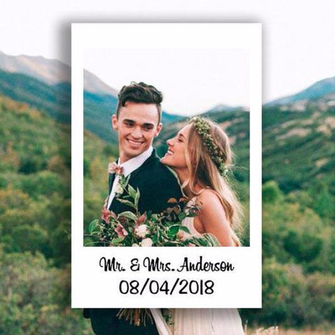 480px x 480px - Wedding Polaroid Backdrop Photo Booth Prop â€“ OhHappyPrintables