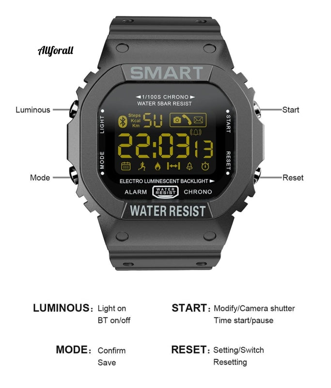 bluetooth android digital smartwatch