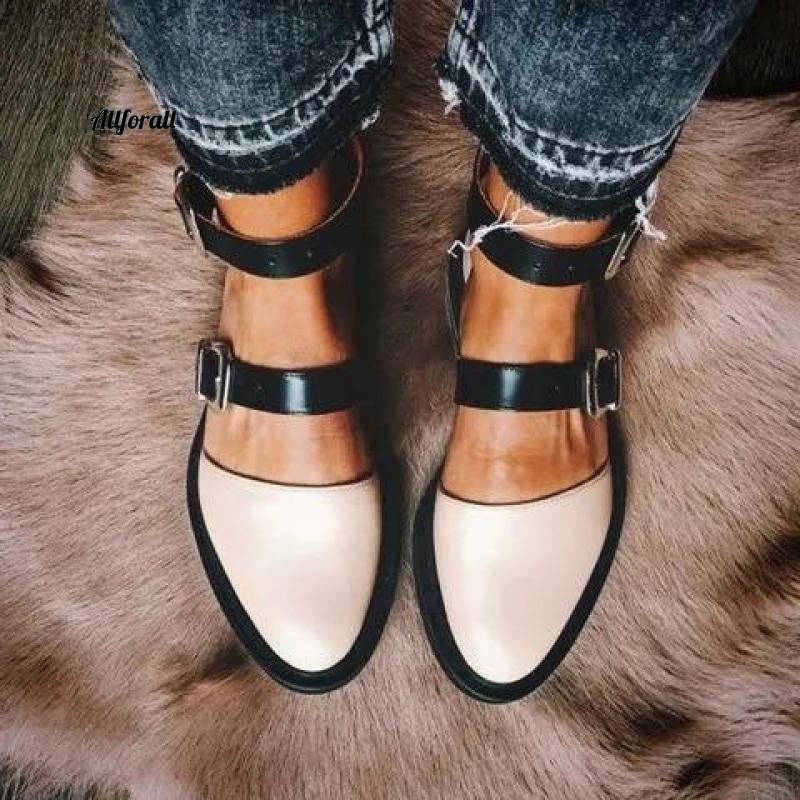Nye sommer spænde komfortable sandaler, damer glid-