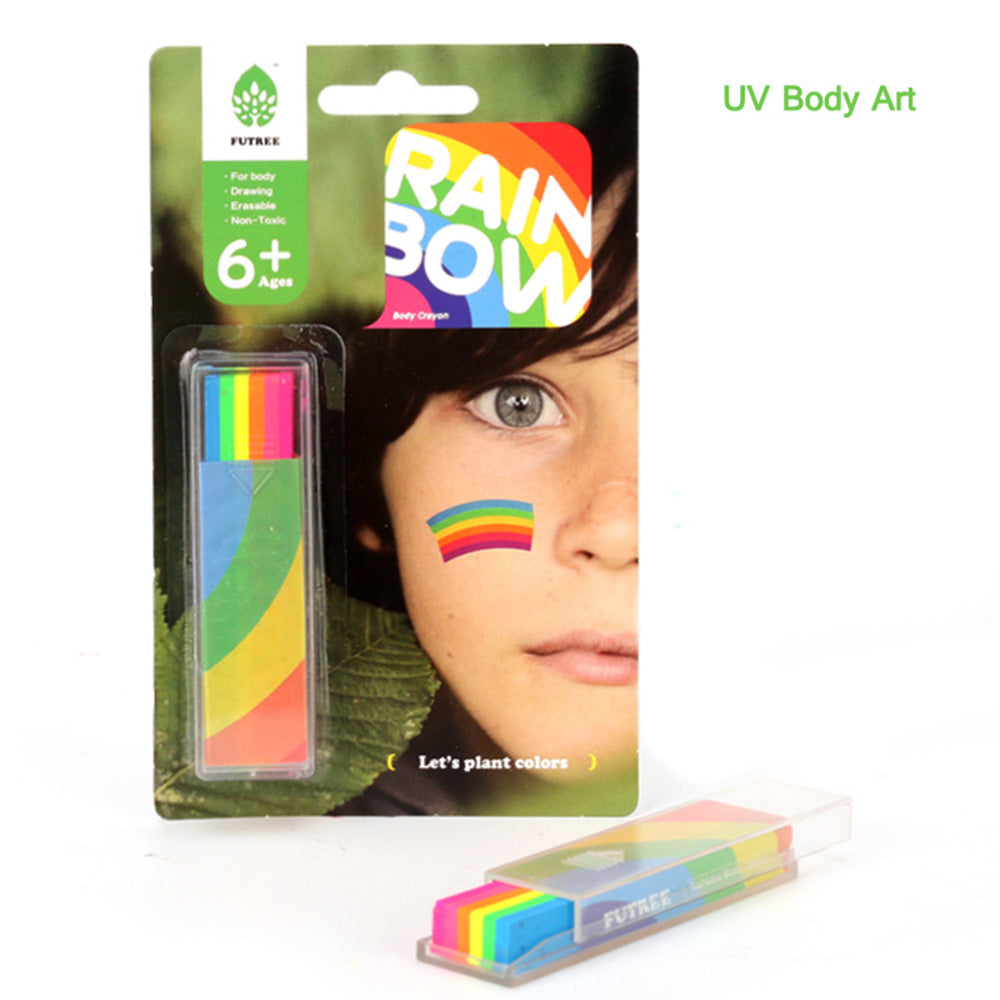 Body Painting UV Body Art Painting Makeup Paint Rainbow Art Tattoo