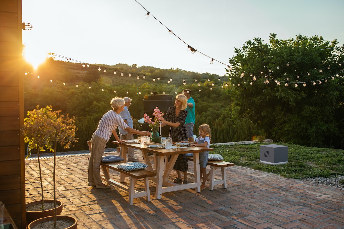 Streaming-Lautsprecher für den Garten, Outdoor Garden Speaker