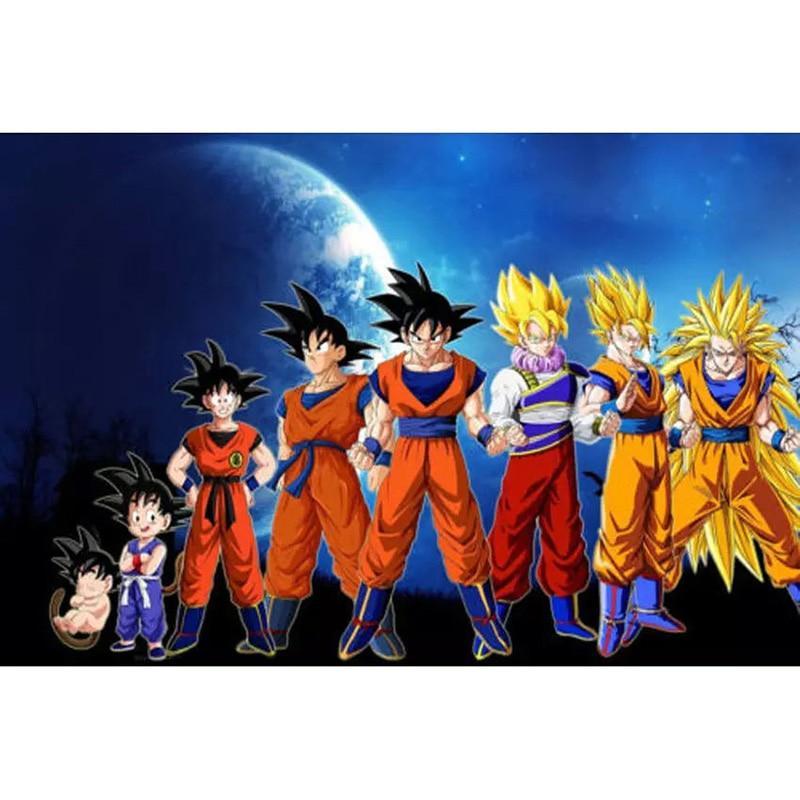 5d Diamond Painting Dragon Ball Z Characters Kit Bonanza Marketplace