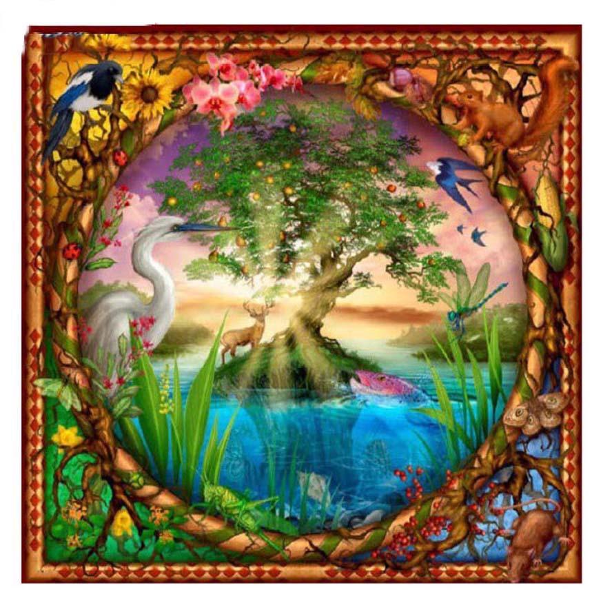 5d Diamond Painting Tree Of Life Kit Bonanza Marketplace