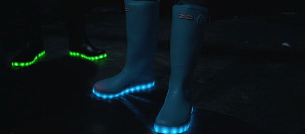 light up wellington boots