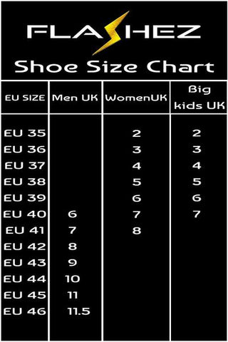 43 in english shoe size
