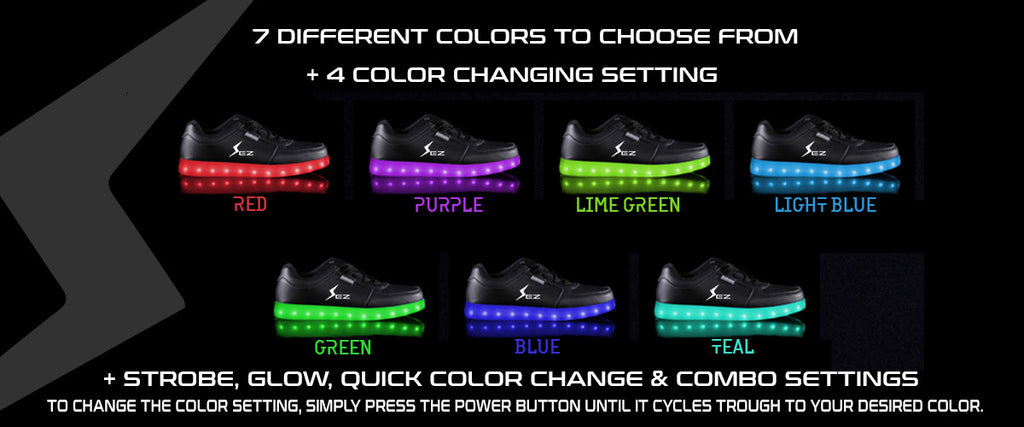 LED Shoe How to use | Flashez Instructions