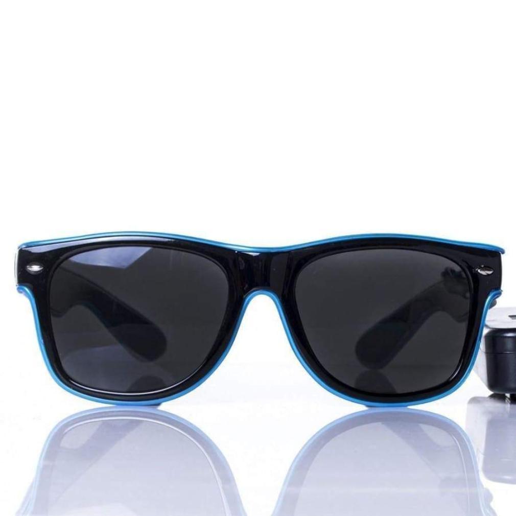 blue led sunglasses