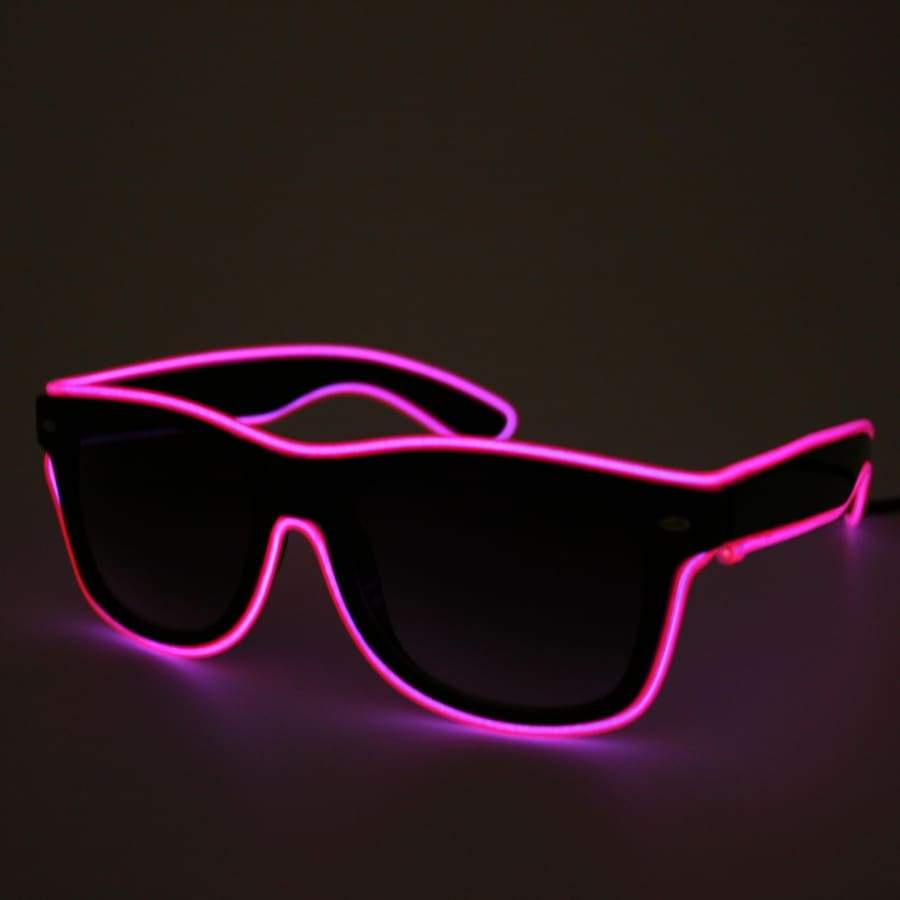 pink led glasses