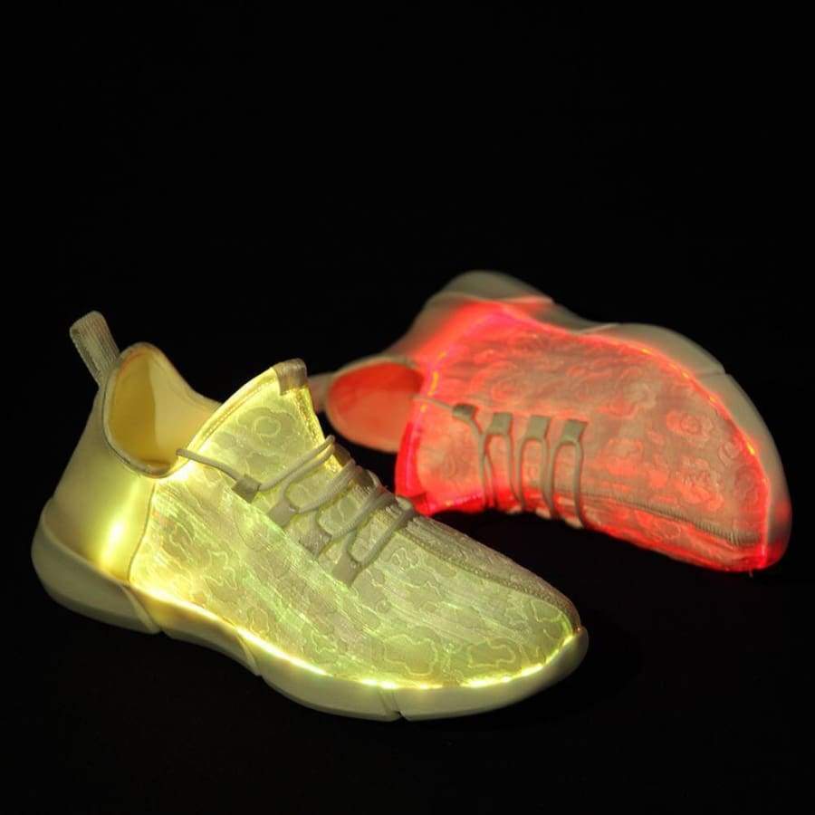 Fibre Optic Trainers | Adults Trainers Glow in the Dark Shoes