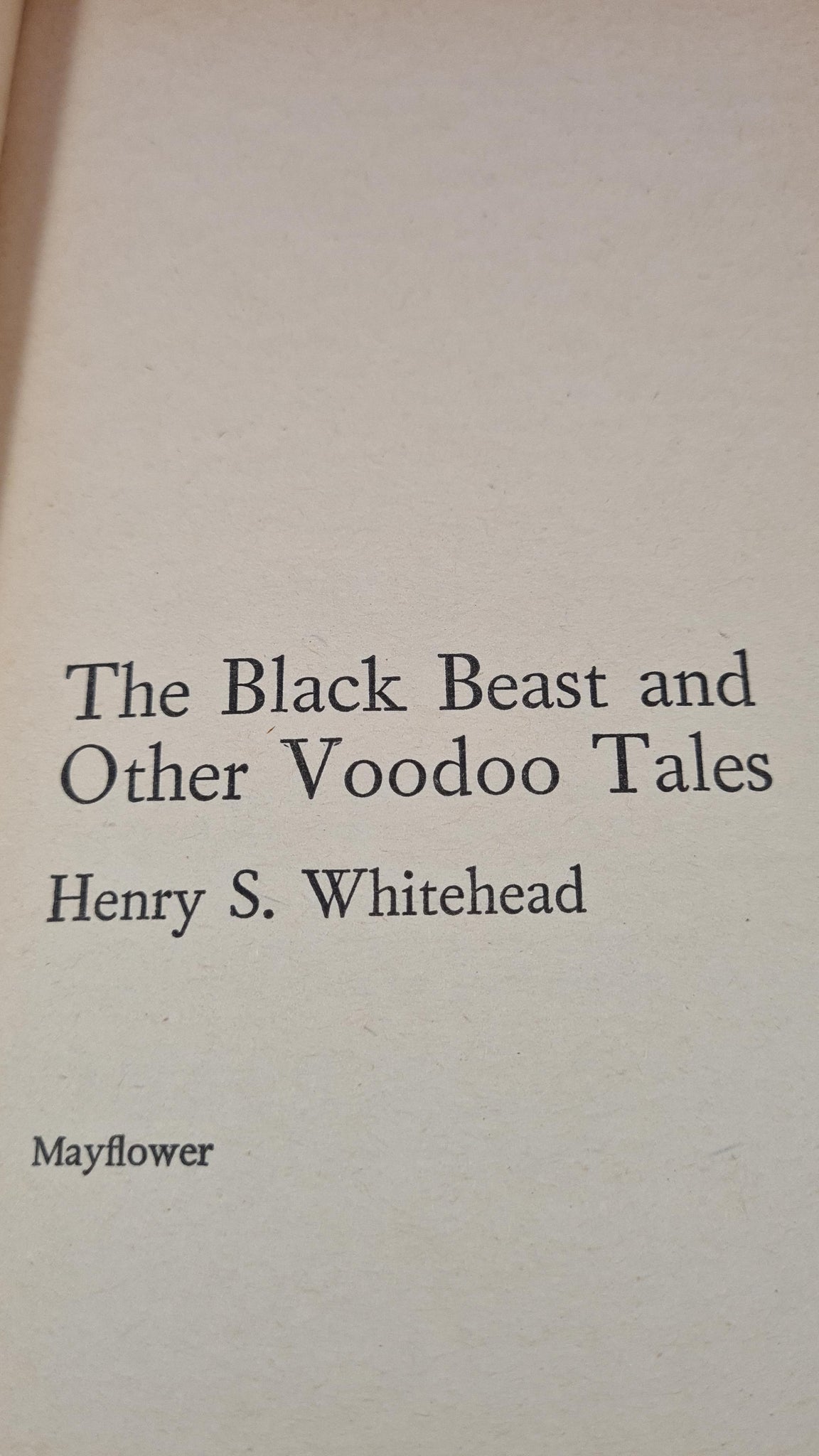 Voodoo Tales by Henry S. Whitehead