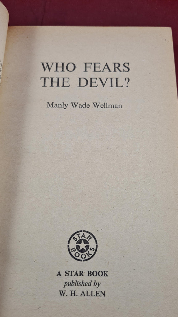 who fears the devil manly wade wellman