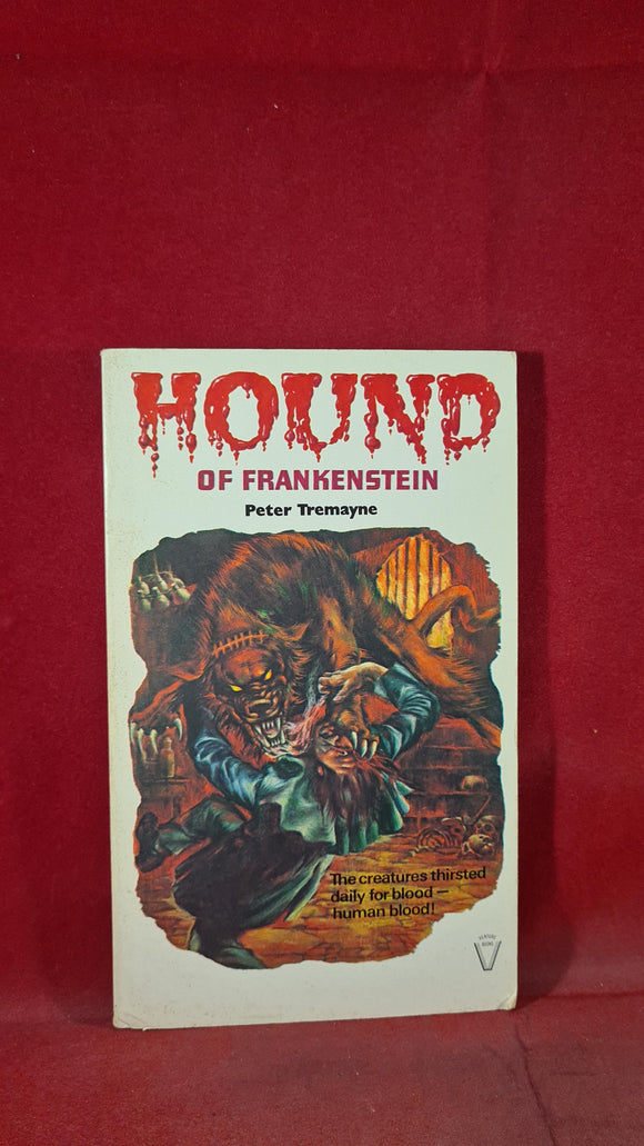 Peter Tremayne-Hound of Frankenstein, Mills & Boon, 1977, Signed, Inscribed, Paperbacks